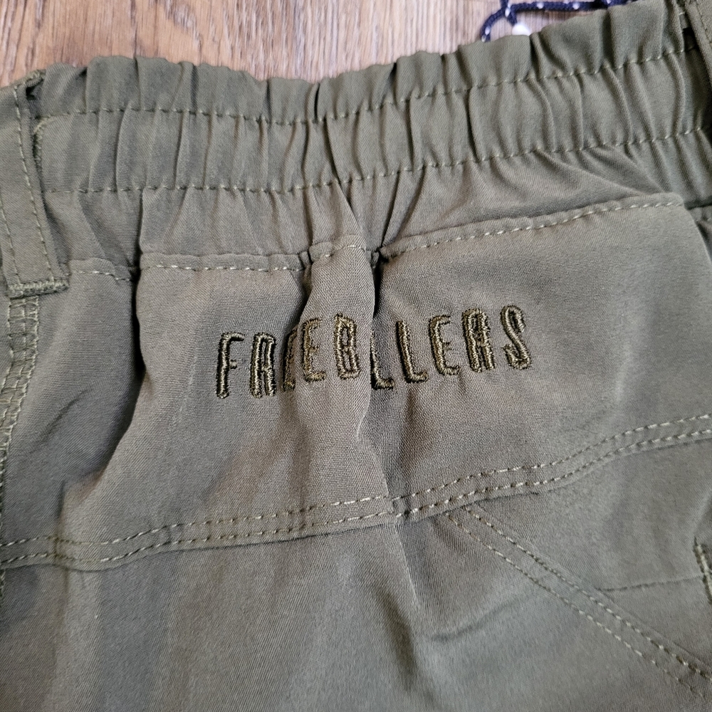 Freeballers Meripex Mens 6" Athletic Gym Training Shorts Lined Large Green - Picture 11 of 13